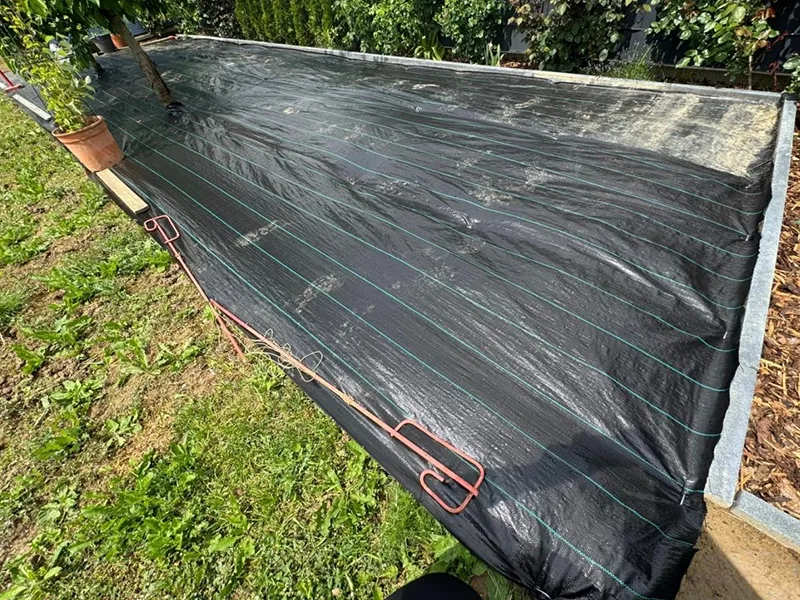 Tissu barrière contre les mauvaises herbes de qualité supérieure – Solution de contrôle des mauvaises herbes efficace et écologique
