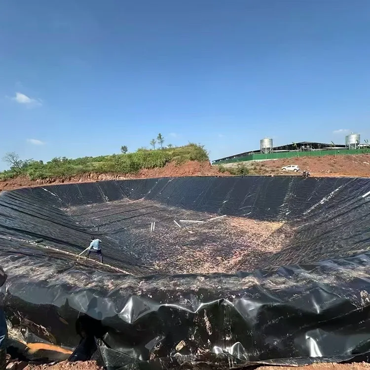 Géomembrane de lac artificiel