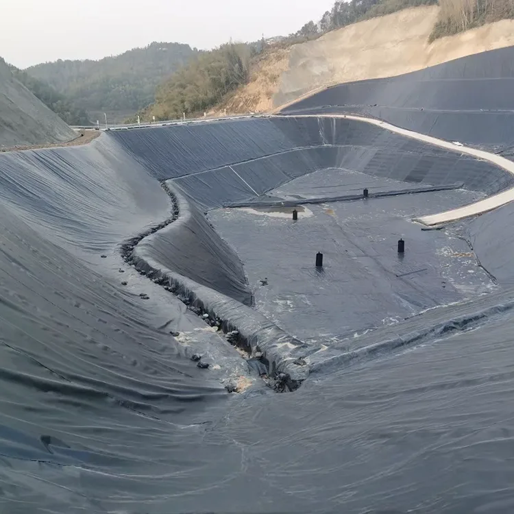 Géomembrane pour décharge de déchets dangereux